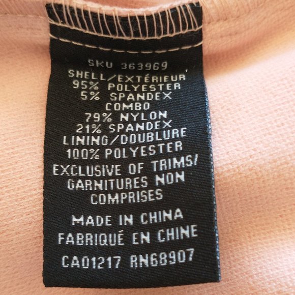 Le Chateau bandeau style dress, NWT, light pink with sparkles - Picture 11 of 11